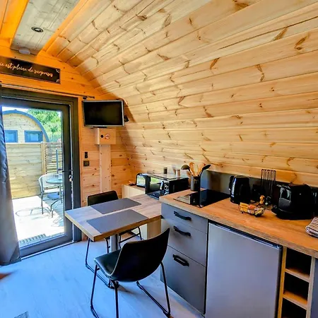 Tatil Evi Pod En Bois Scandinave Pour 2 Personnes Avec Wifi - Fr-1-589-832