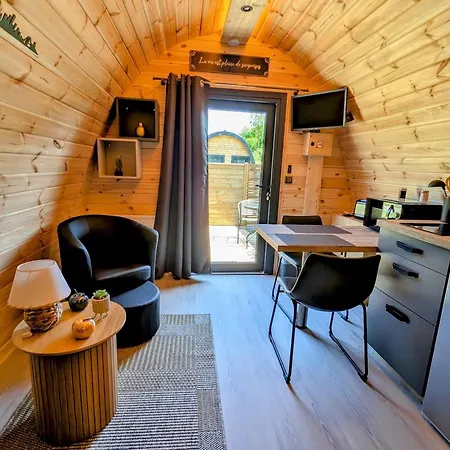 Pod En Bois Scandinave Pour 2 Personnes Avec Wifi - Fr-1-589-832 * Rainville
