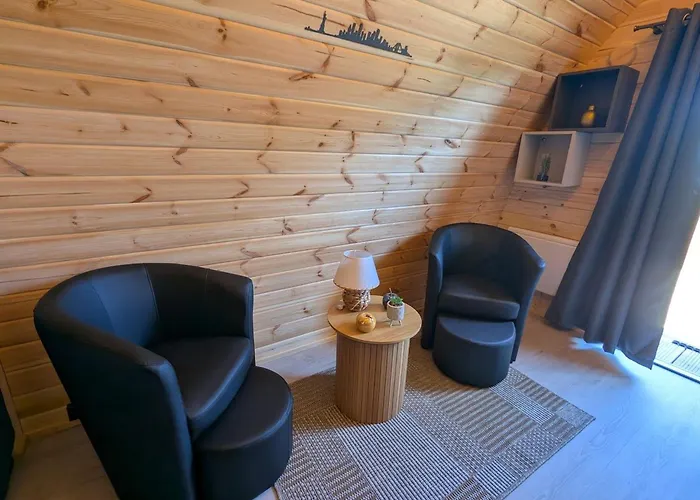 Casa de Férias Pod En Bois Scandinave Pour 2 Personnes Avec Wifi - Fr-1-589-832 Rainville
