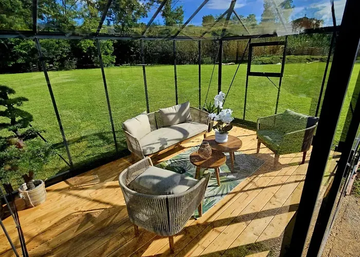 Casa de Férias Pod En Bois Scandinave Pour 2 Personnes Avec Wifi - Fr-1-589-832